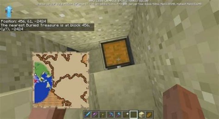 Why can’t i find the treasure in minecraft