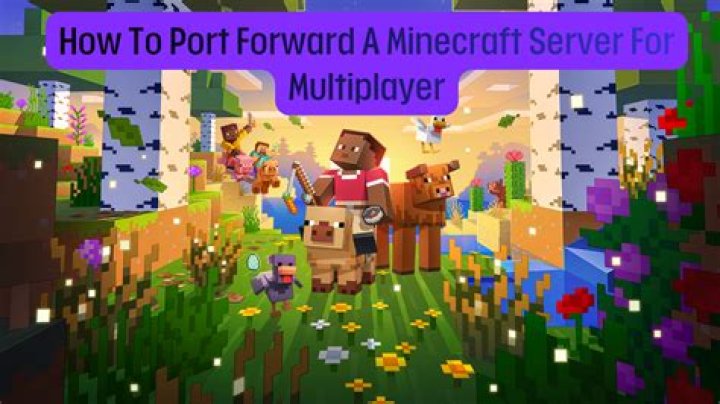 Why can’t i port forward my minecraft server