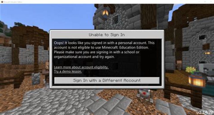 Why can’t i sign into my minecraft account