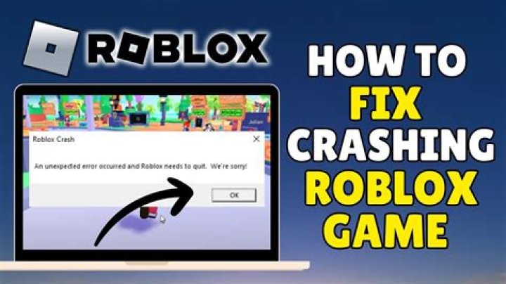 Why did roblox crash