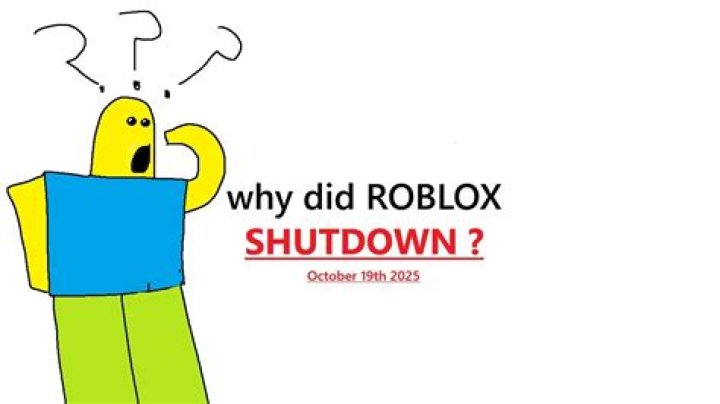 Why did roblox shutdown