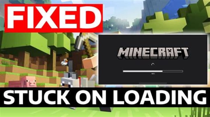Why does minecraft take so long to load