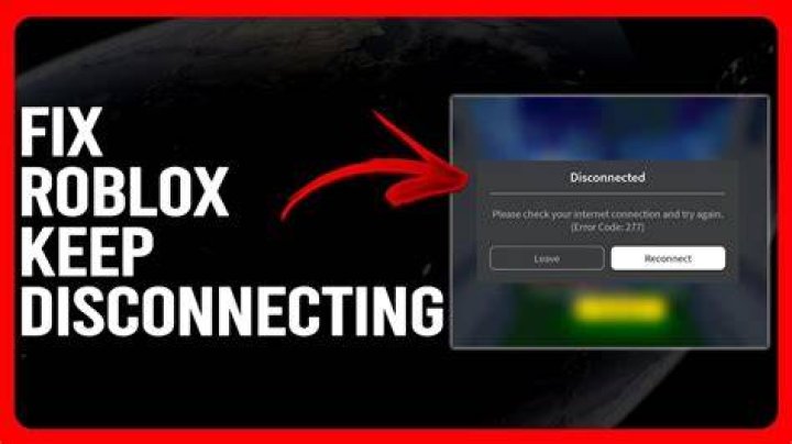 Why does my roblox keep disconnecting