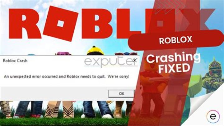 Why does roblox crash