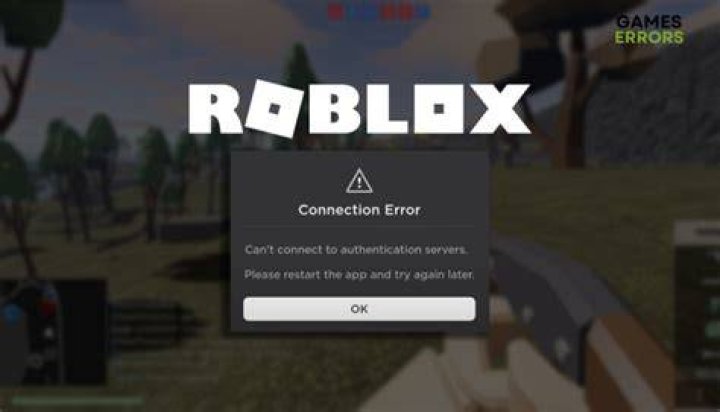 Why does roblox say connection error