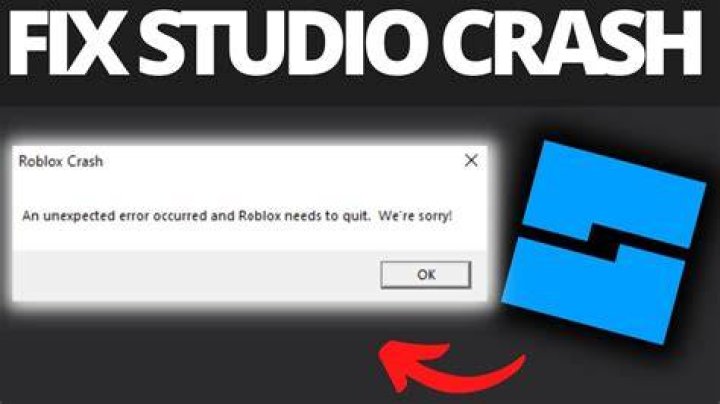 Why does roblox studio keep crashing