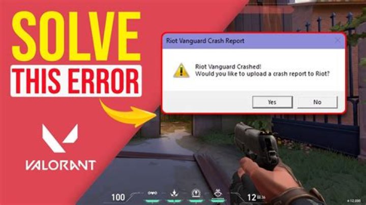 Why does valorant keep crashing