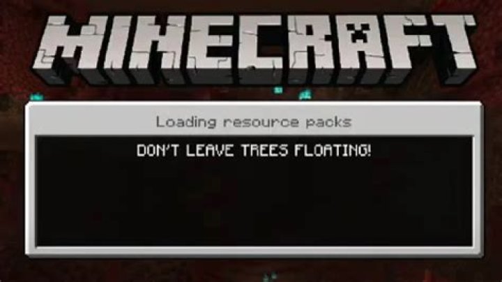 Why don’t you leave trees floating in minecraft