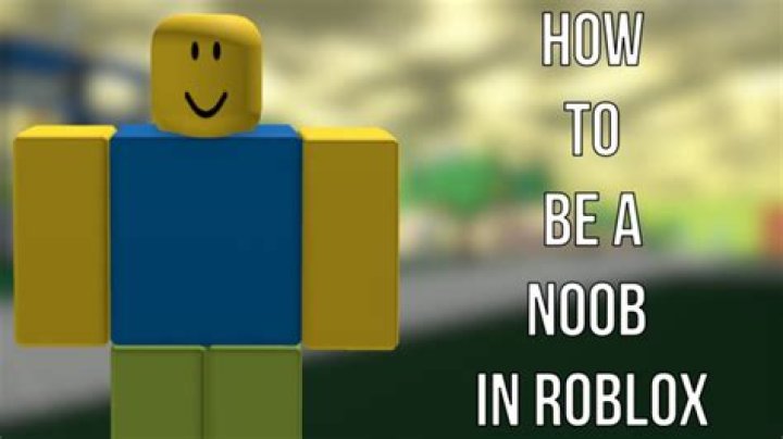 Why is everyone a noob in roblox