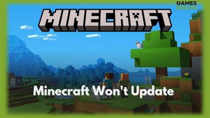 Why is my minecraft not updating to 1.17
