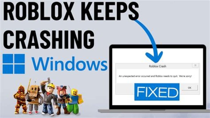 Why is my roblox crashing