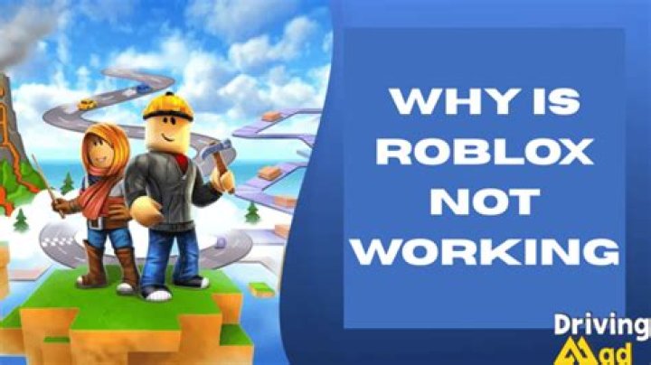 Why is roblox not working 2016