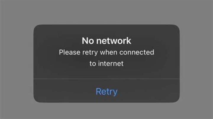 Why is roblox saying no network