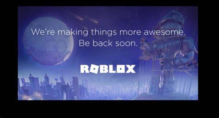 Why is roblox under maintenance