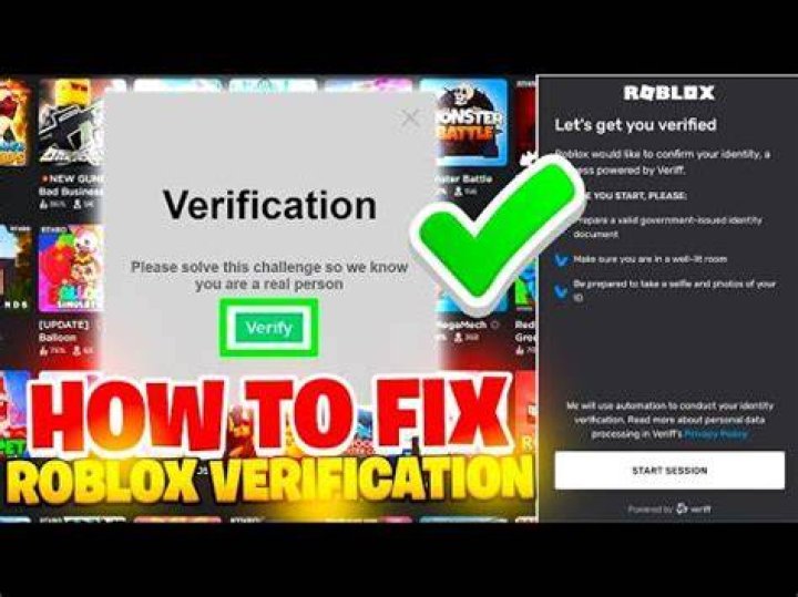 Why is roblox verification not working