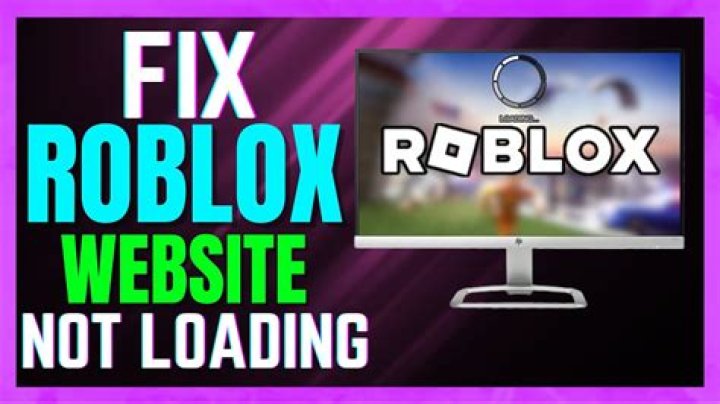 Why isn’t roblox loading