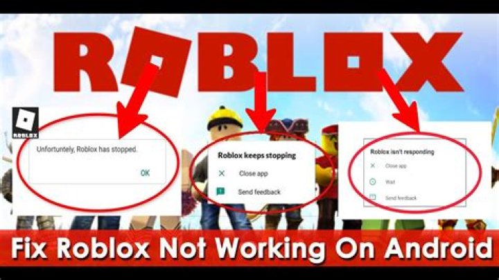 Why isn’t roblox working on my phone