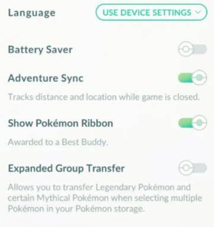 Why won t pokemon go adventure sync work